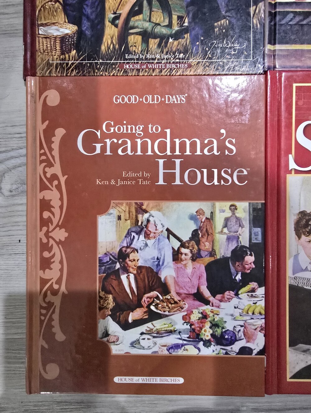 6 GOOD OLD DAYS BOOKS Ken & Janice Tate Farm School Grandma Songs - Picture 3 of 14